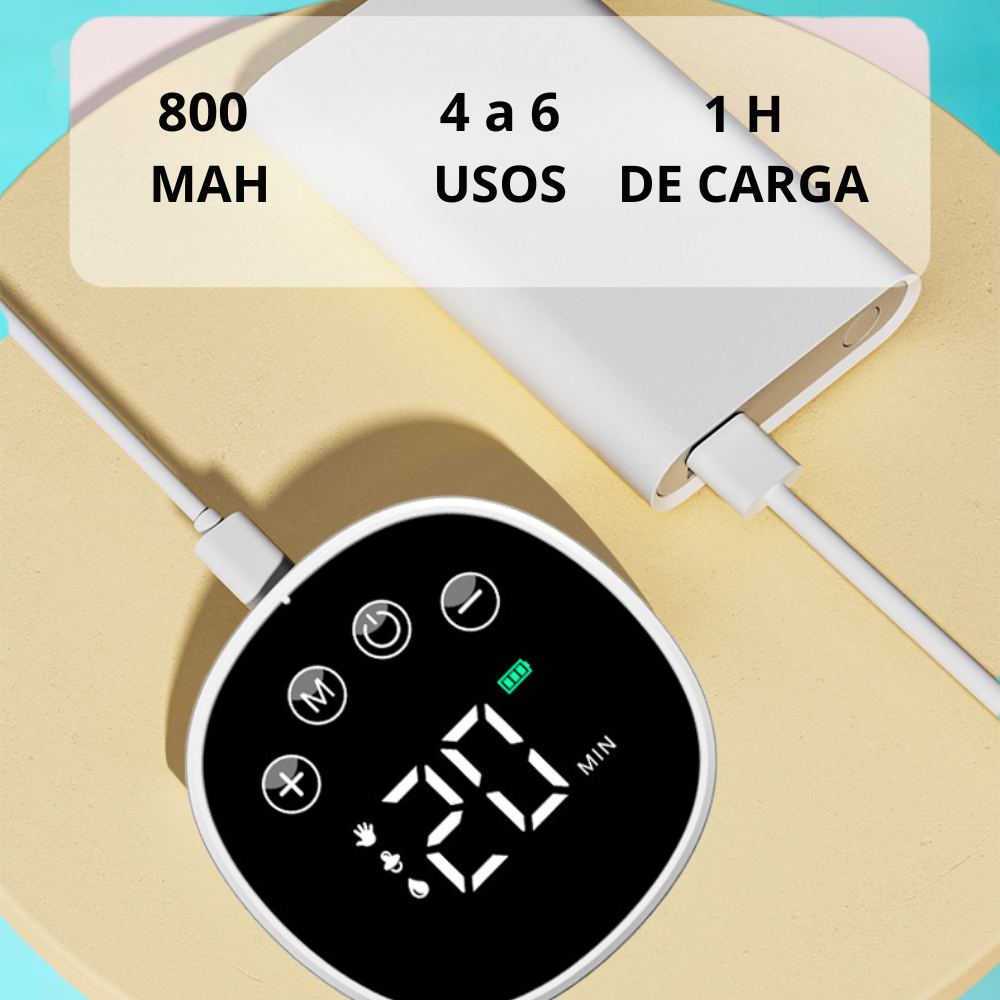 Sacaleches Eléctrico Portátil con Pantalla LCD