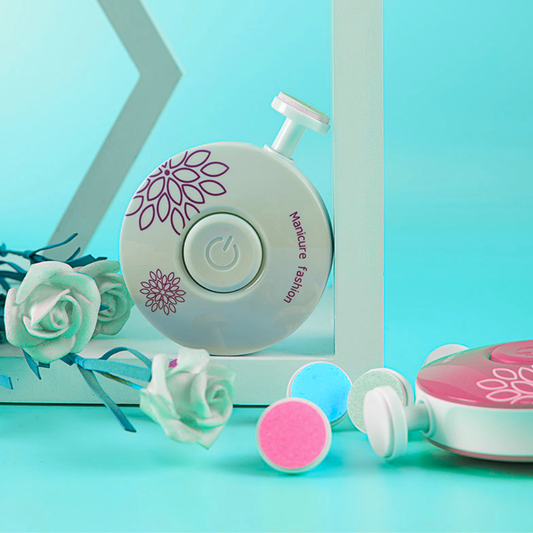 Lima De Uñas Eléctrica Con Estuche + 6 Limas. Segura, Suave y Silenciosa.